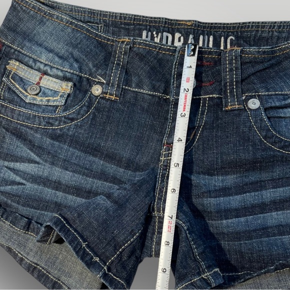 Hydraulic Denim Shorts - Picture 3 of 15